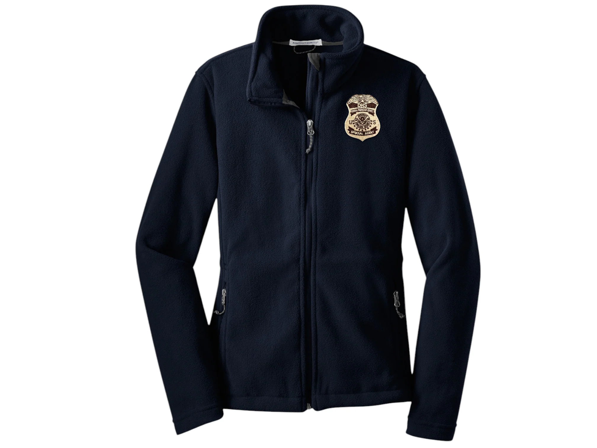 WOMEN'S DHS FPS BADGE FLEECE FULL ZIP JACKET-L217 - Image 18