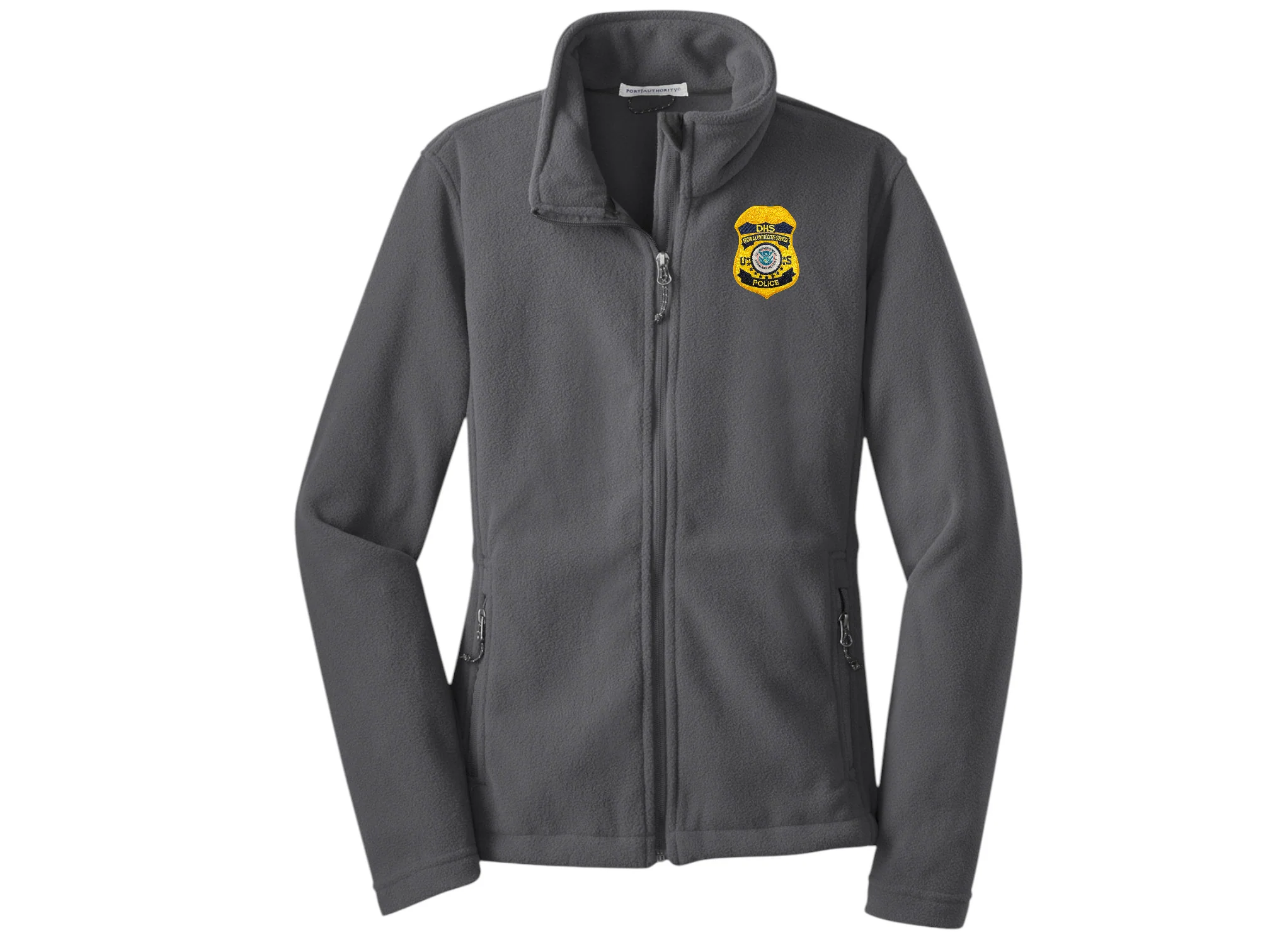 WOMEN'S DHS FPS BADGE FLEECE FULL ZIP JACKET-L217 - Image 19