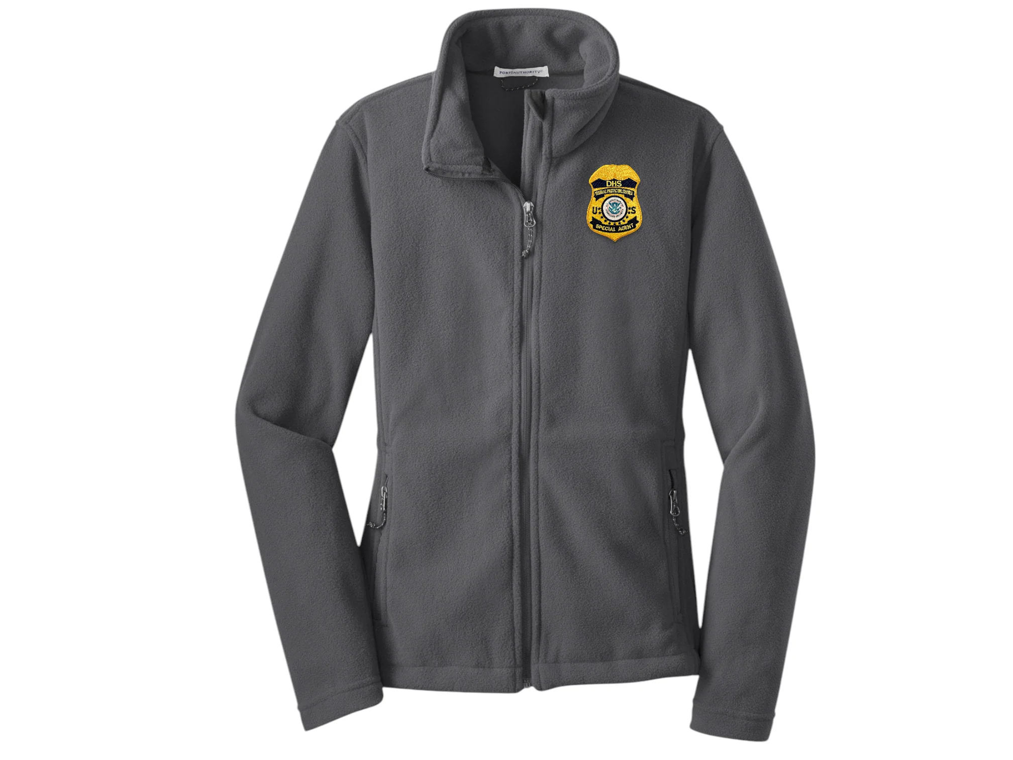 WOMEN'S DHS FPS BADGE FLEECE FULL ZIP JACKET-L217 - Image 22