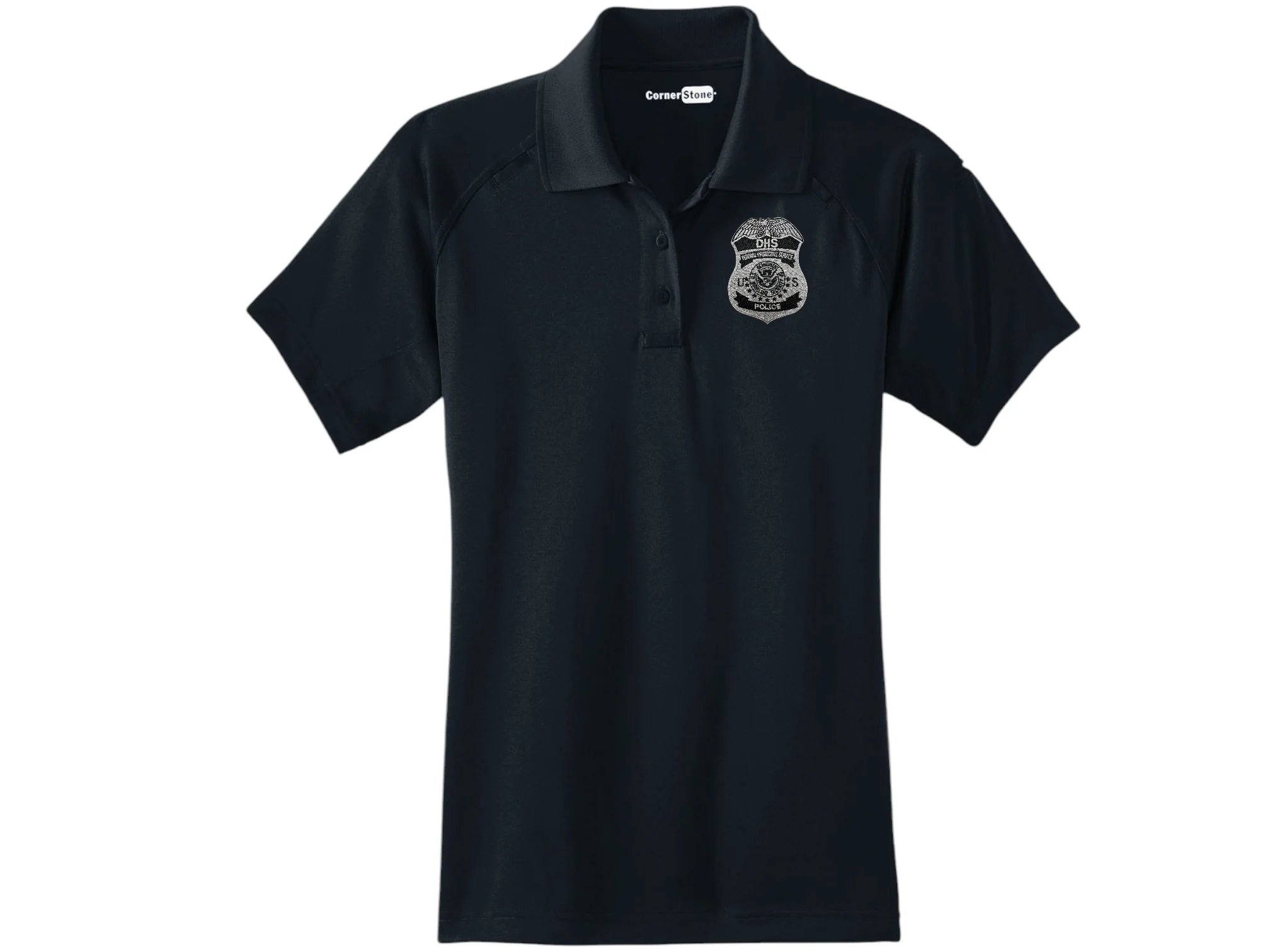 WOMEN'S DHS FPS BADGE POLO-CS411 - Image 11