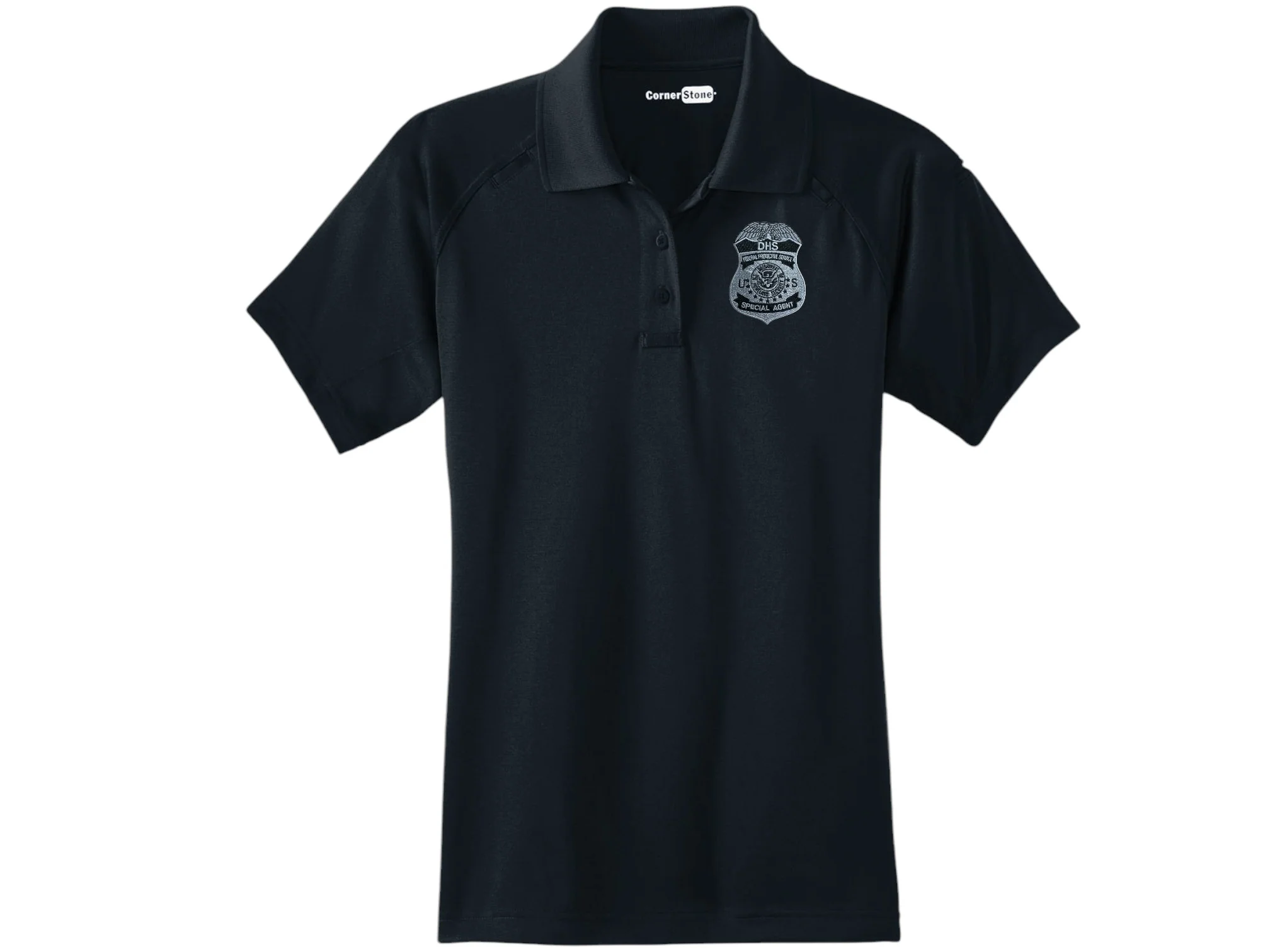WOMEN'S DHS FPS BADGE POLO-CS411 - Image 2
