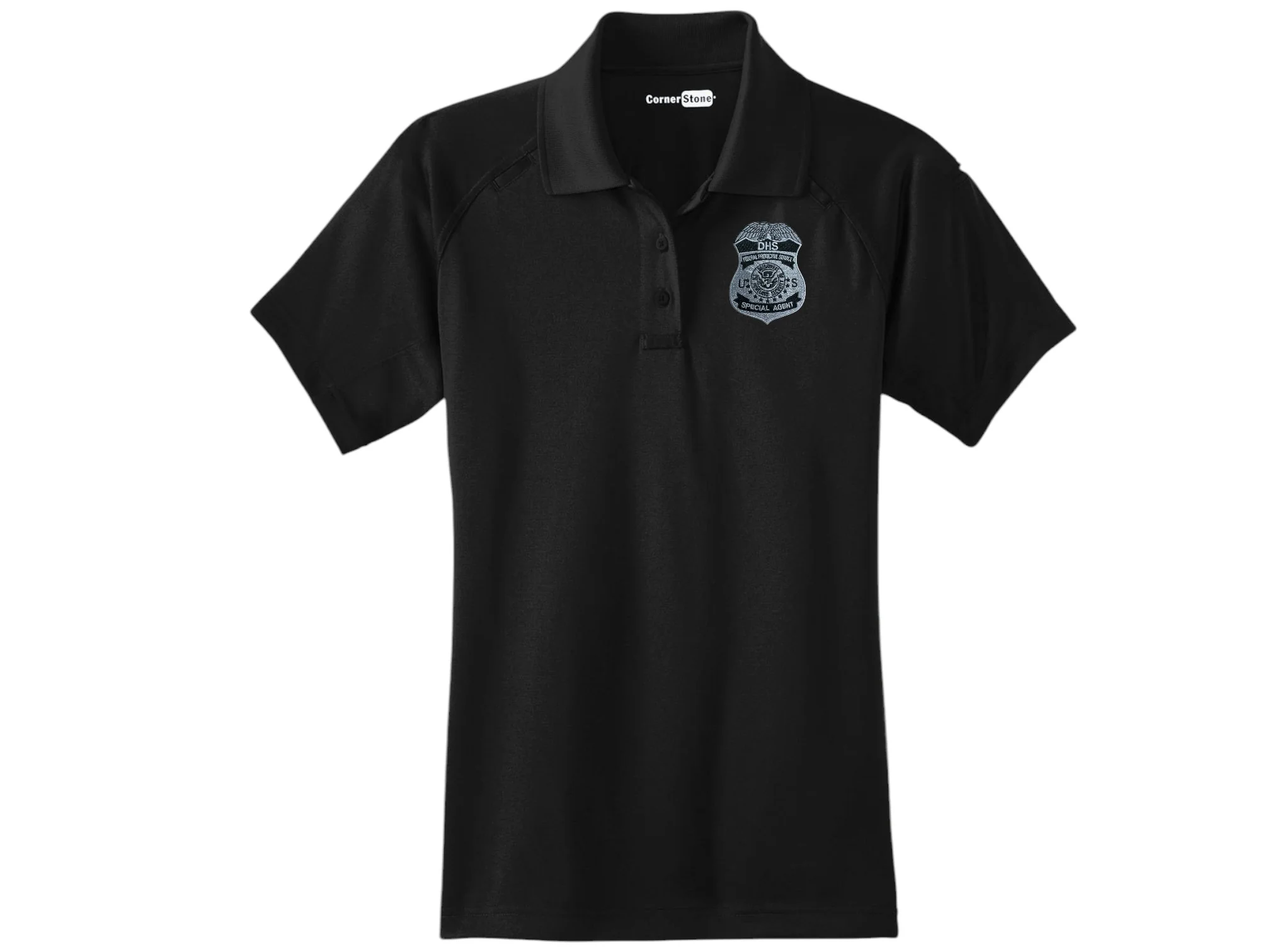 WOMEN'S DHS FPS BADGE POLO-CS411 - Image 5
