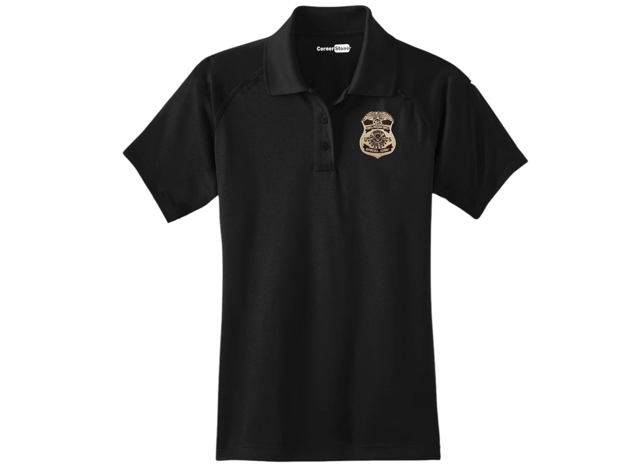 WOMEN'S DHS FPS BADGE POLO-CS411 - Image 6