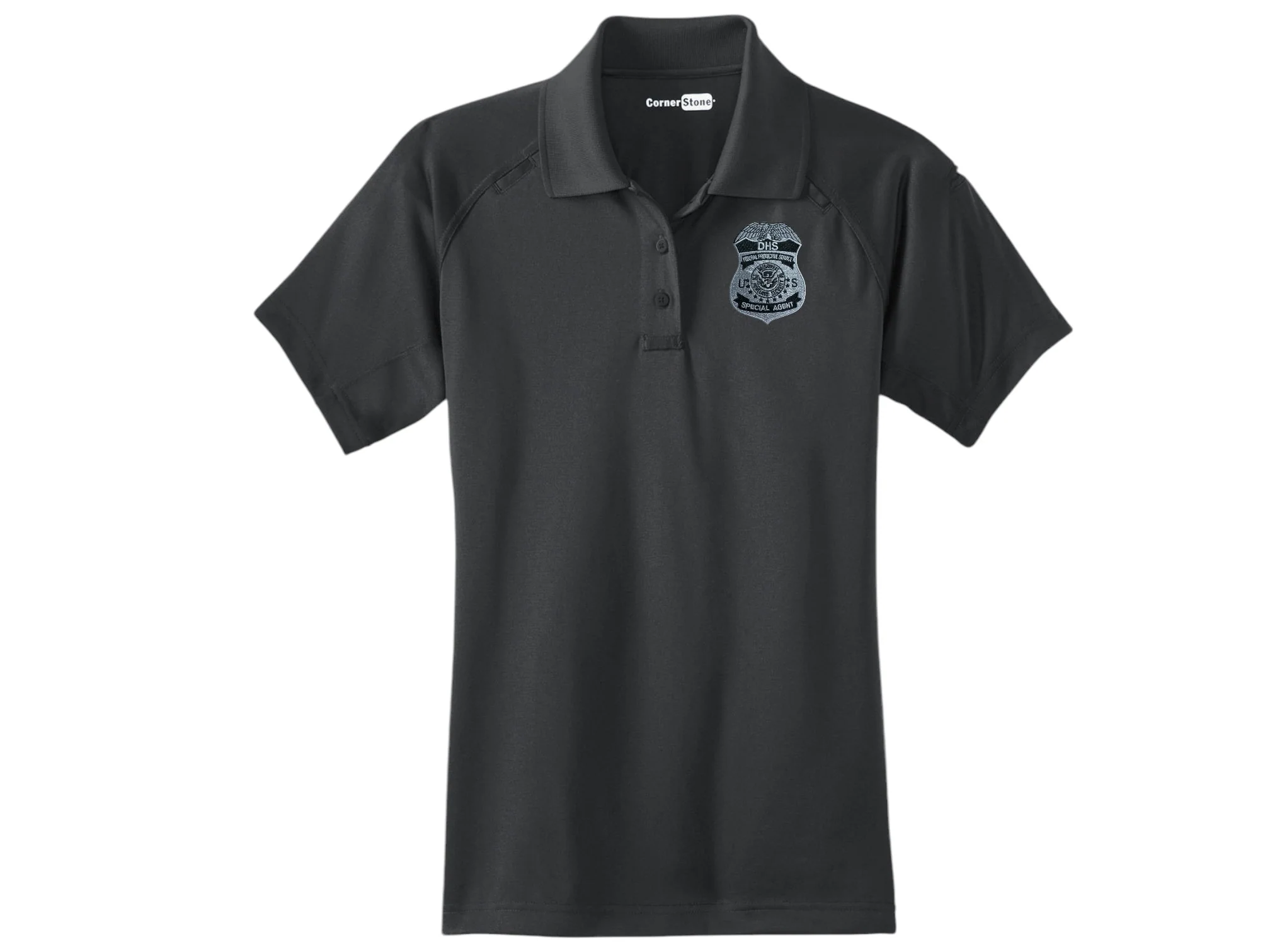 WOMEN'S DHS FPS BADGE POLO-CS411 - Image 8