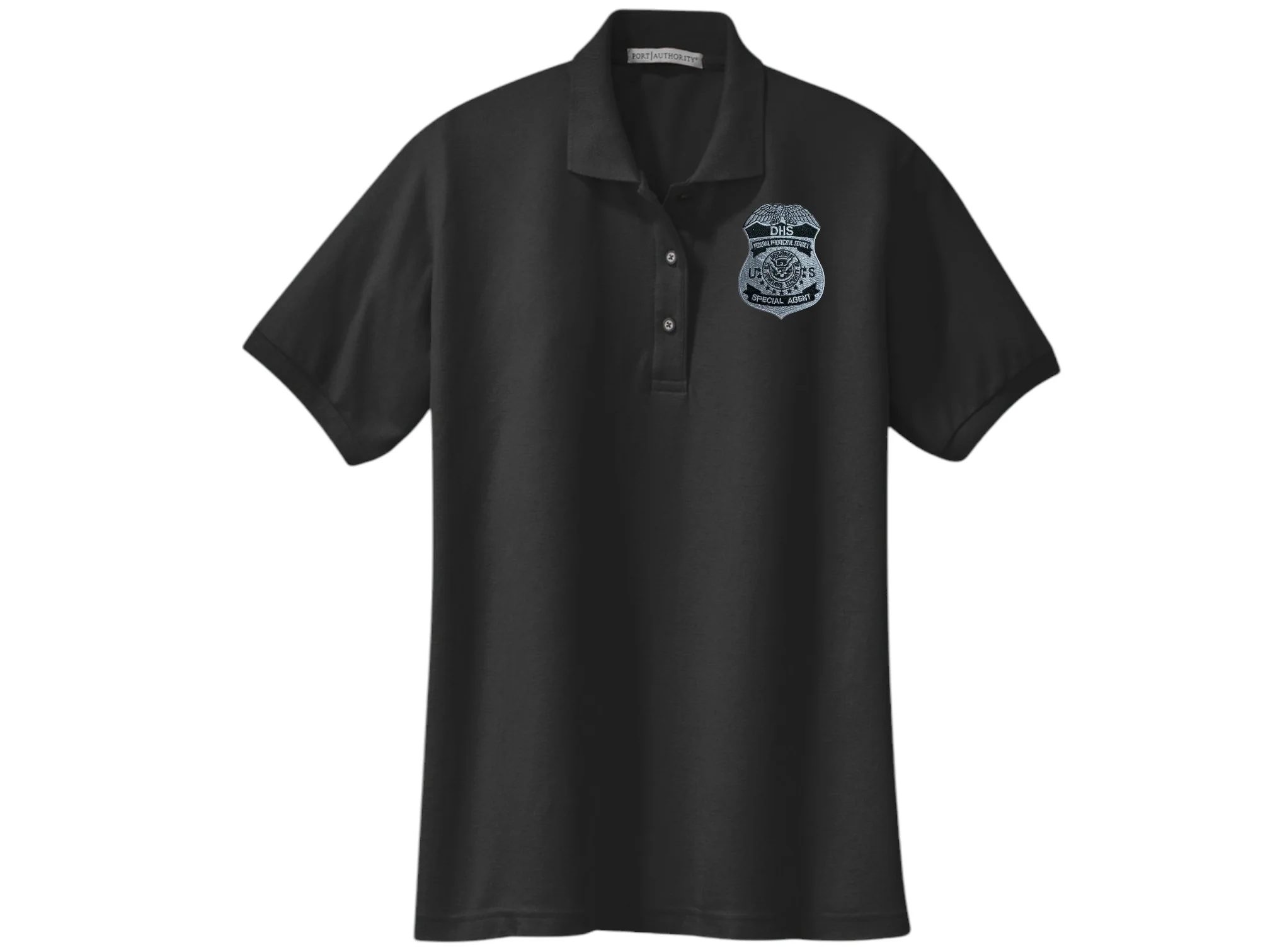 WOMEN'S DHS FPS BADGE PORT AUTHORITY POLO - L500 - Image 11
