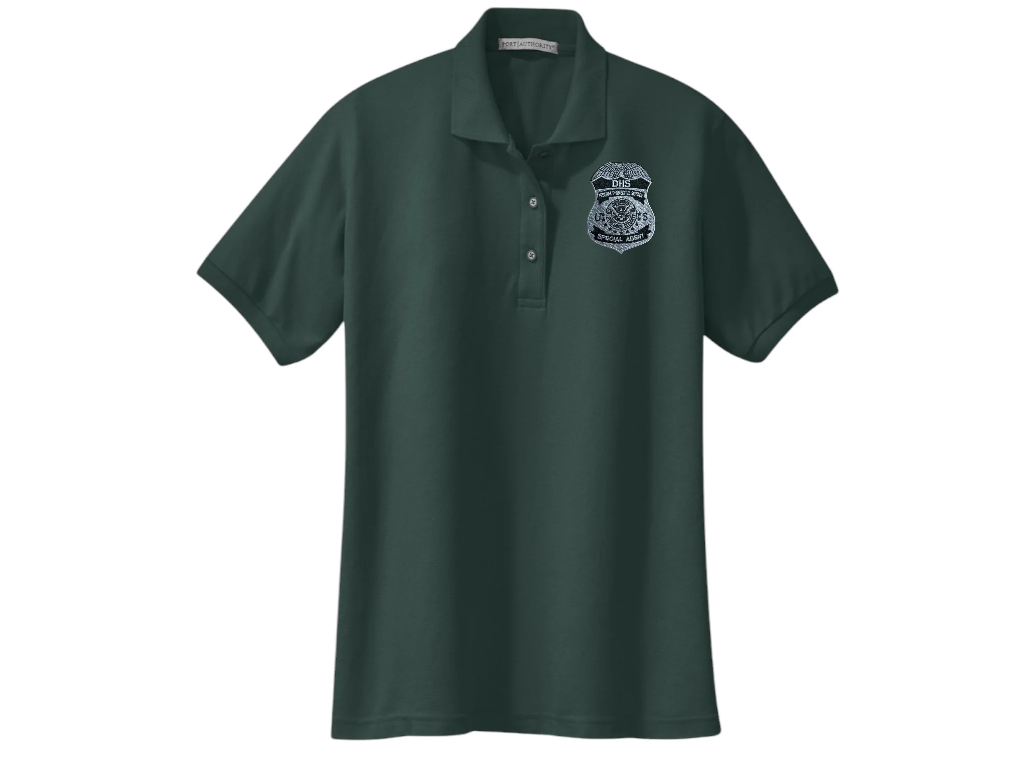 WOMEN'S DHS FPS BADGE PORT AUTHORITY POLO - L500 - Image 17