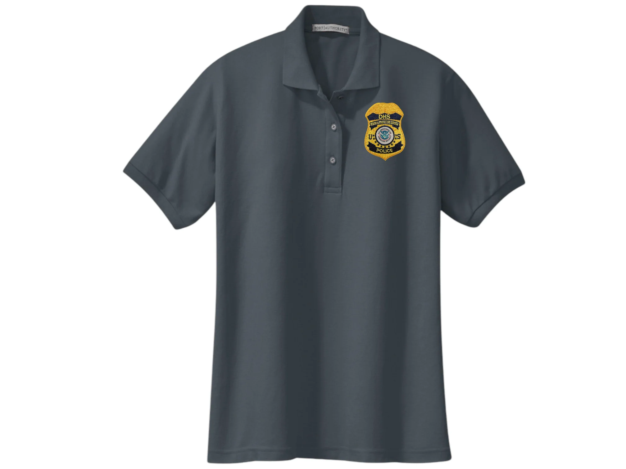 WOMEN'S DHS FPS BADGE PORT AUTHORITY POLO - L500 - Image 19