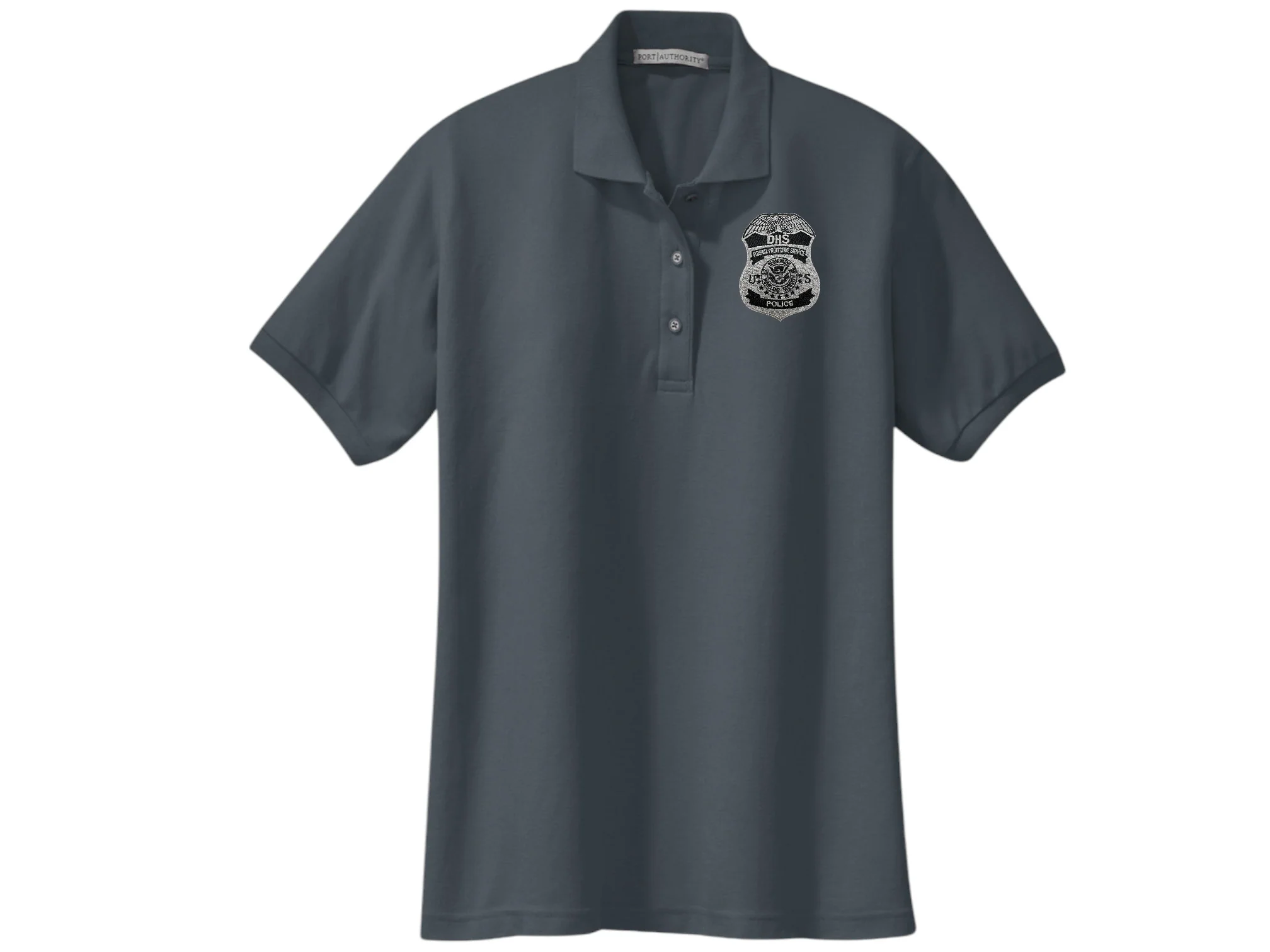 WOMEN'S DHS FPS BADGE PORT AUTHORITY POLO - L500 - Image 20