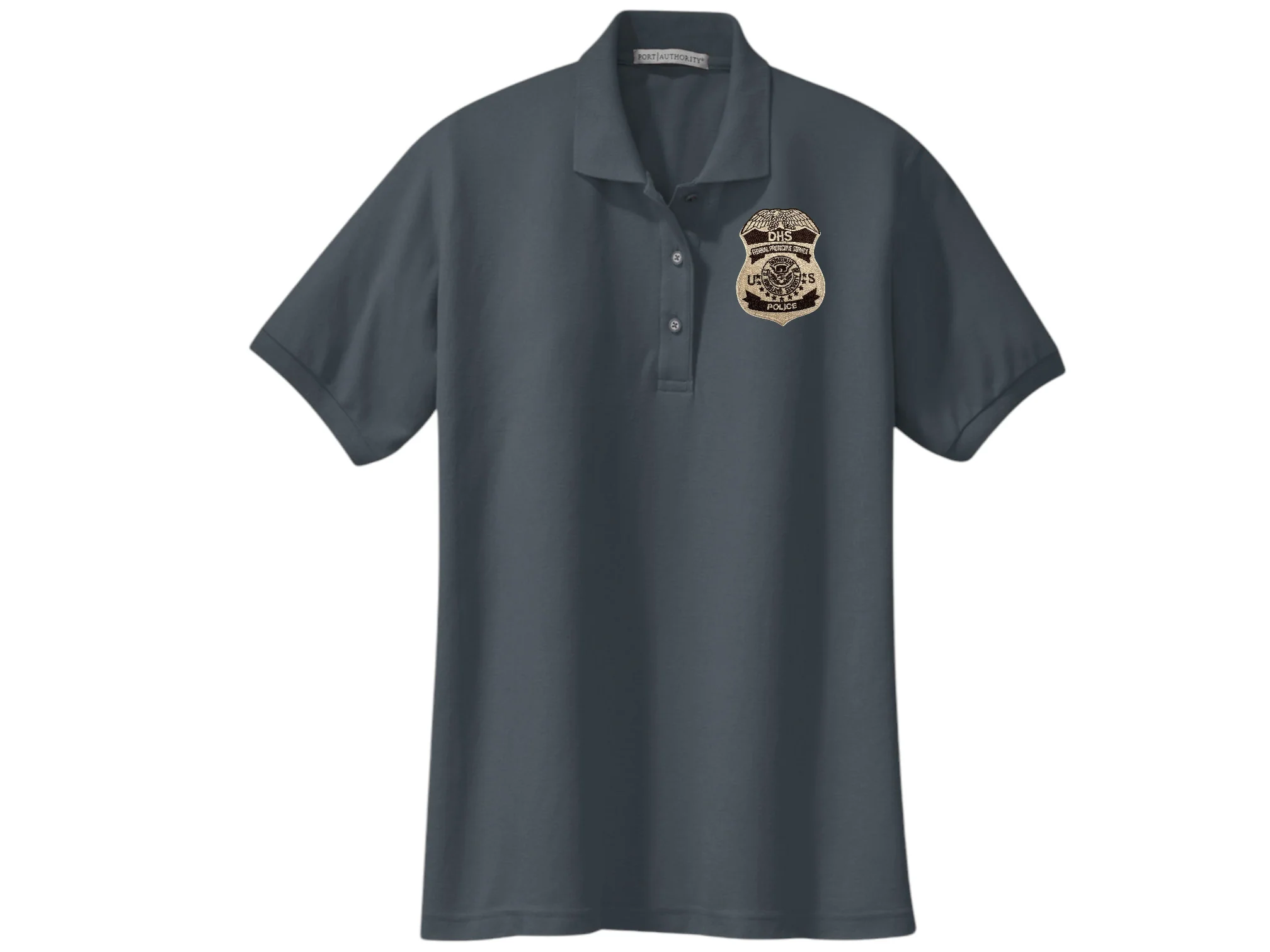 WOMEN'S DHS FPS BADGE PORT AUTHORITY POLO - L500 - Image 21