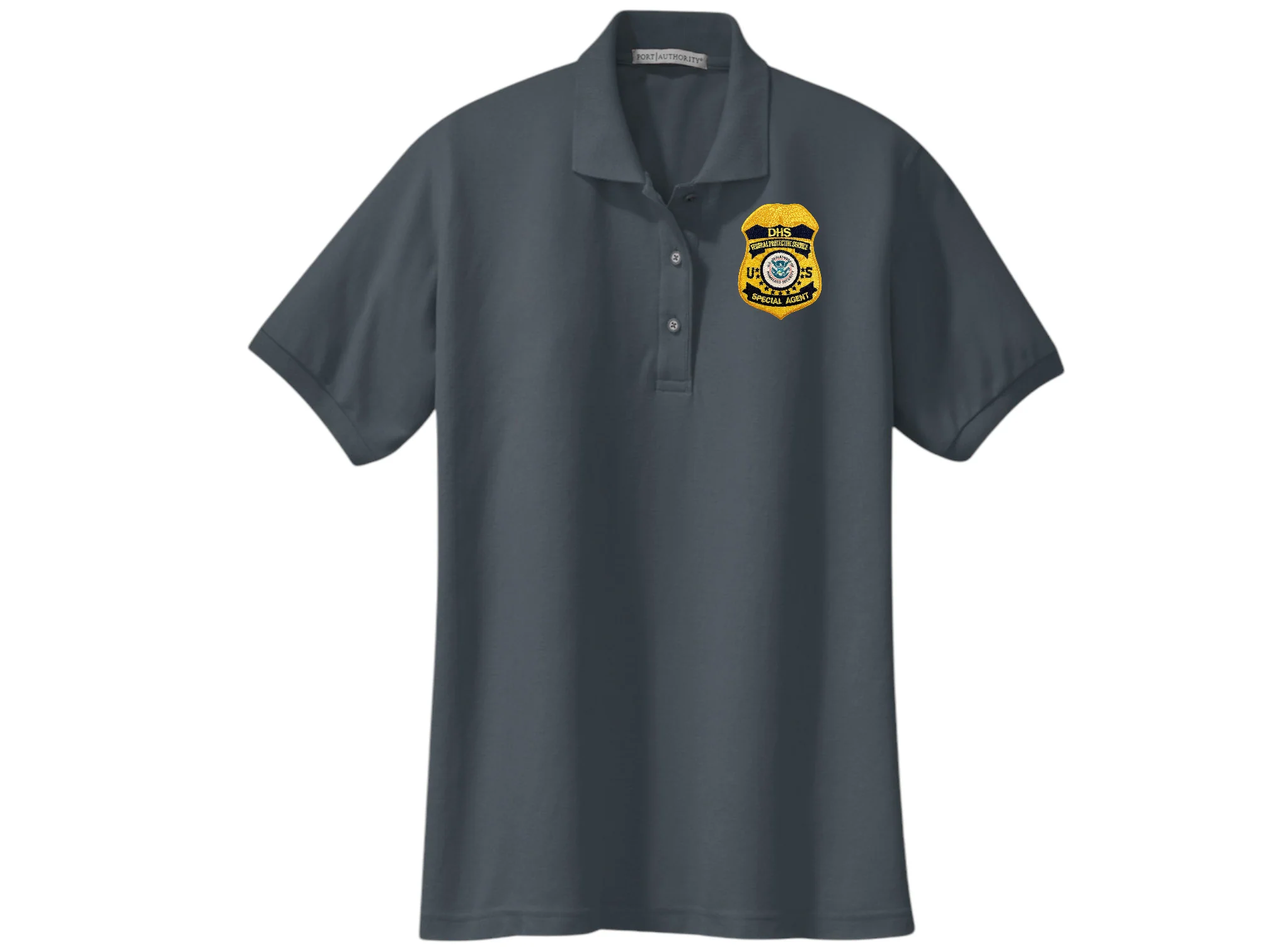 WOMEN'S DHS FPS BADGE PORT AUTHORITY POLO - L500 - Image 22