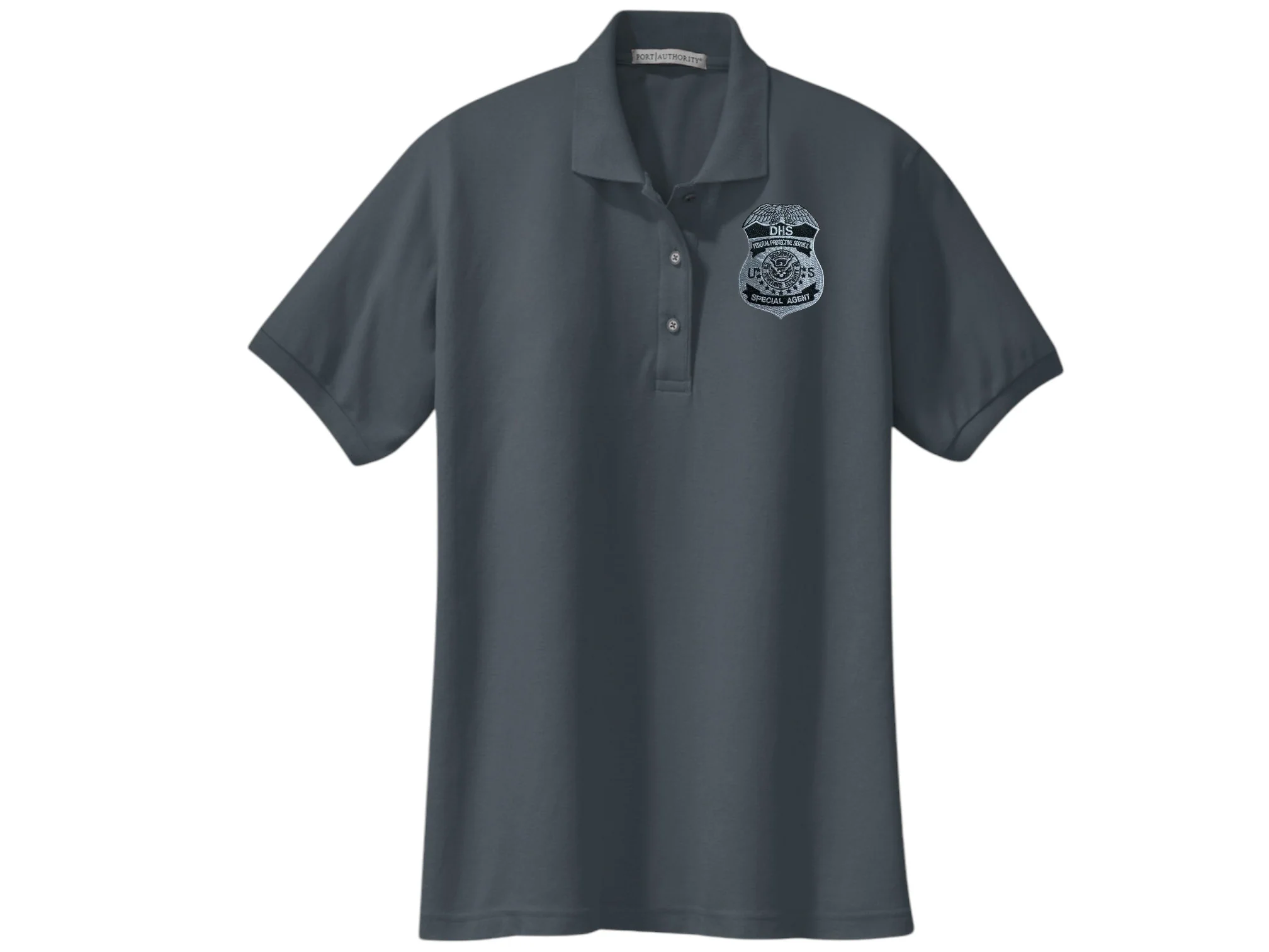 WOMEN'S DHS FPS BADGE PORT AUTHORITY POLO - L500 - Image 23