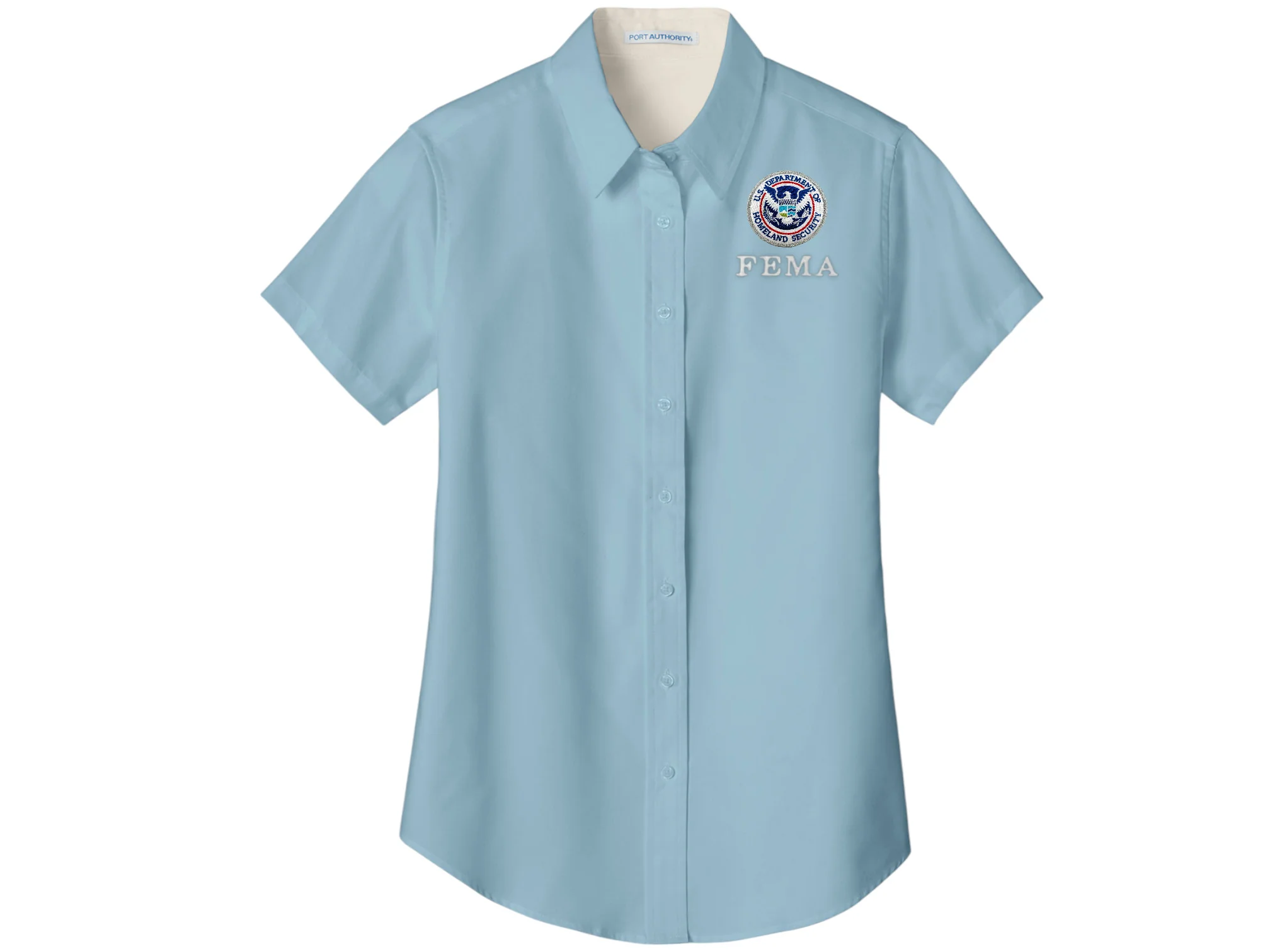 WOMEN'S FEMA BUTTON UP DRESS SHIRT-L508 - Image 10