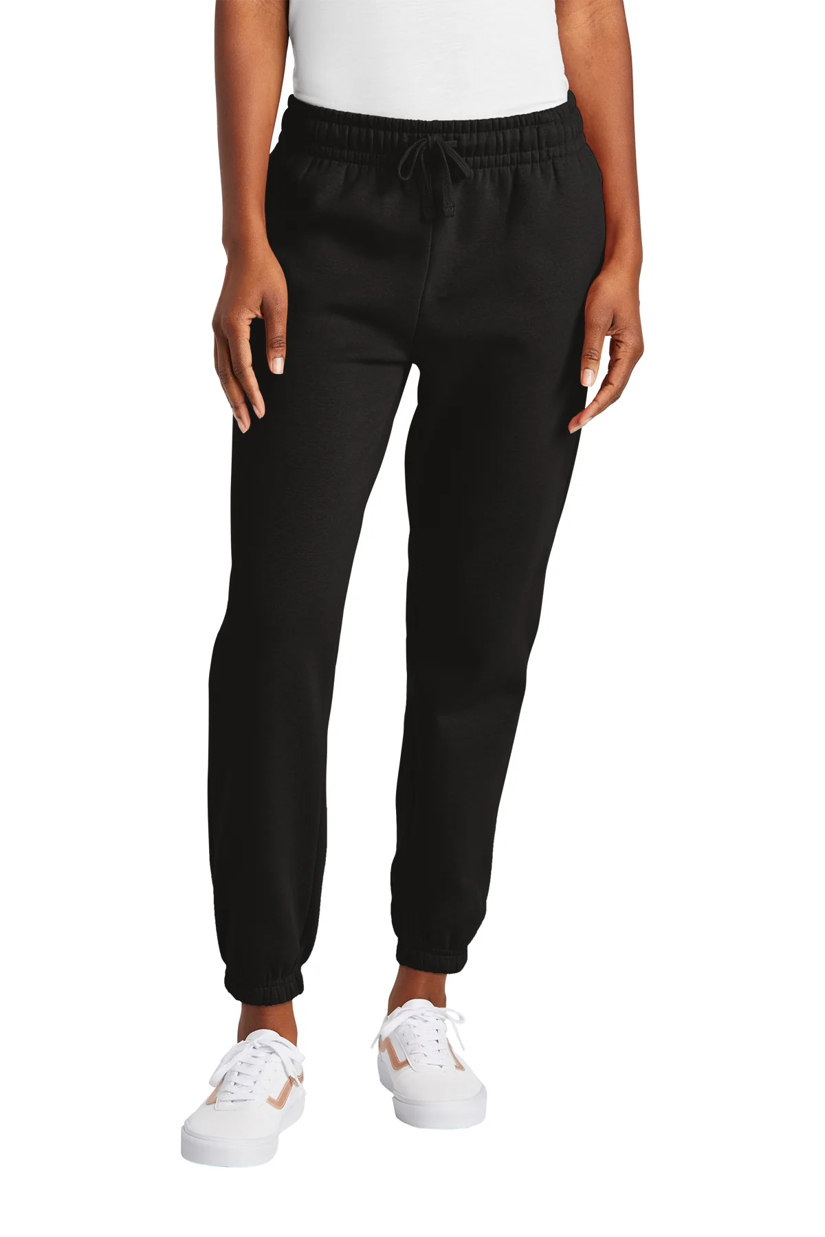 WOMEN'S FLEECE SWEATPANTS W/ FLETC DOWN LEFT LEG - Image 2