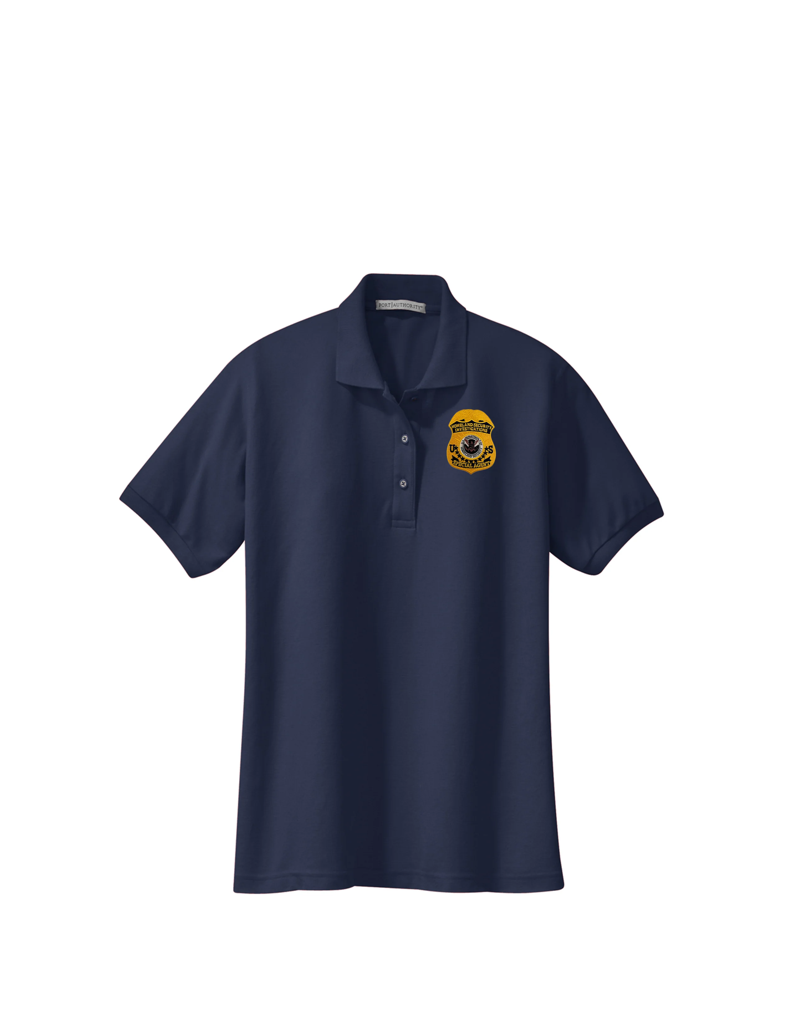 WOMEN'S HSI SA BADGE PORT AUTHORITY POLO - L500 - Image 3