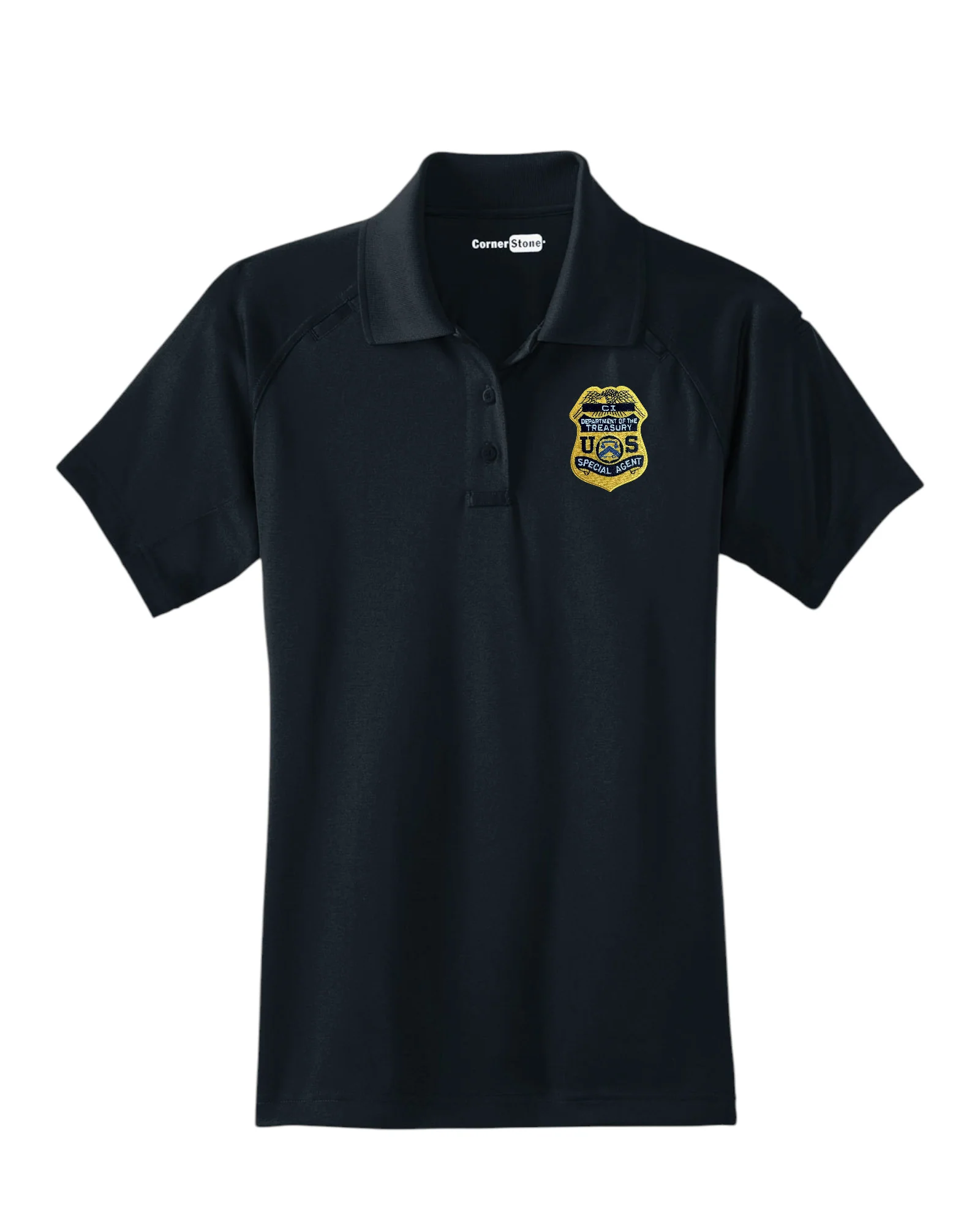 WOMEN'S IRS CI S/A BADGE POLO-CS411 - Image 5