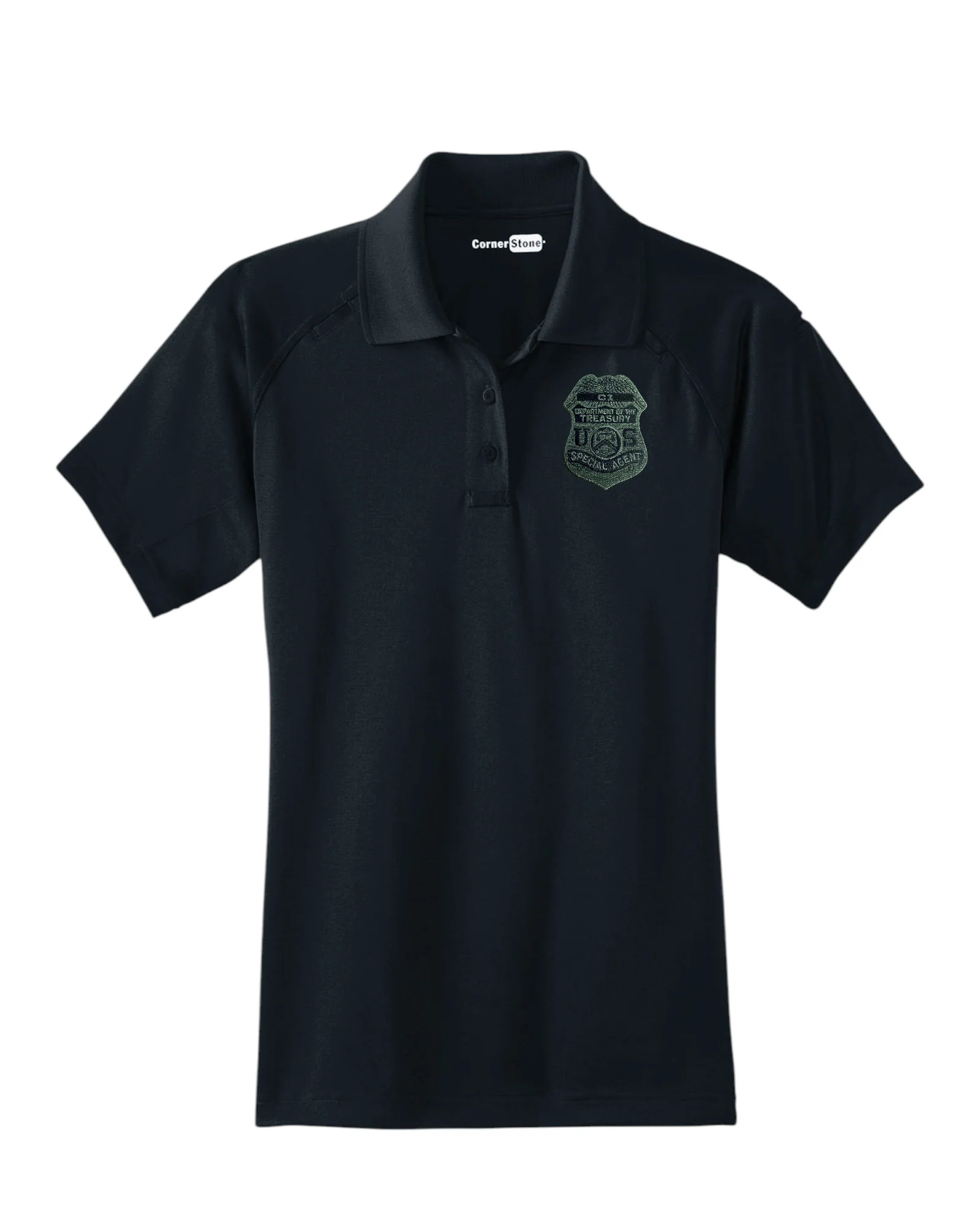 WOMEN'S IRS CI S/A BADGE POLO-CS411 - Image 7
