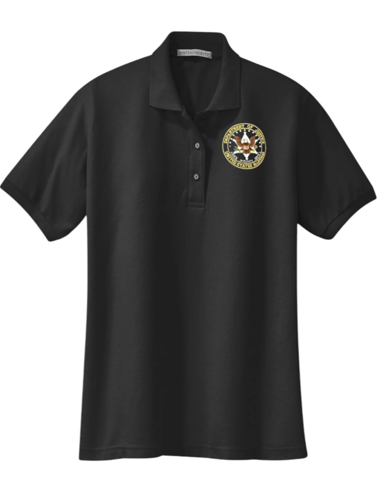 WOMEN'S USMS SEAL PORT AUTHORITY POLO - L500 - Image 4