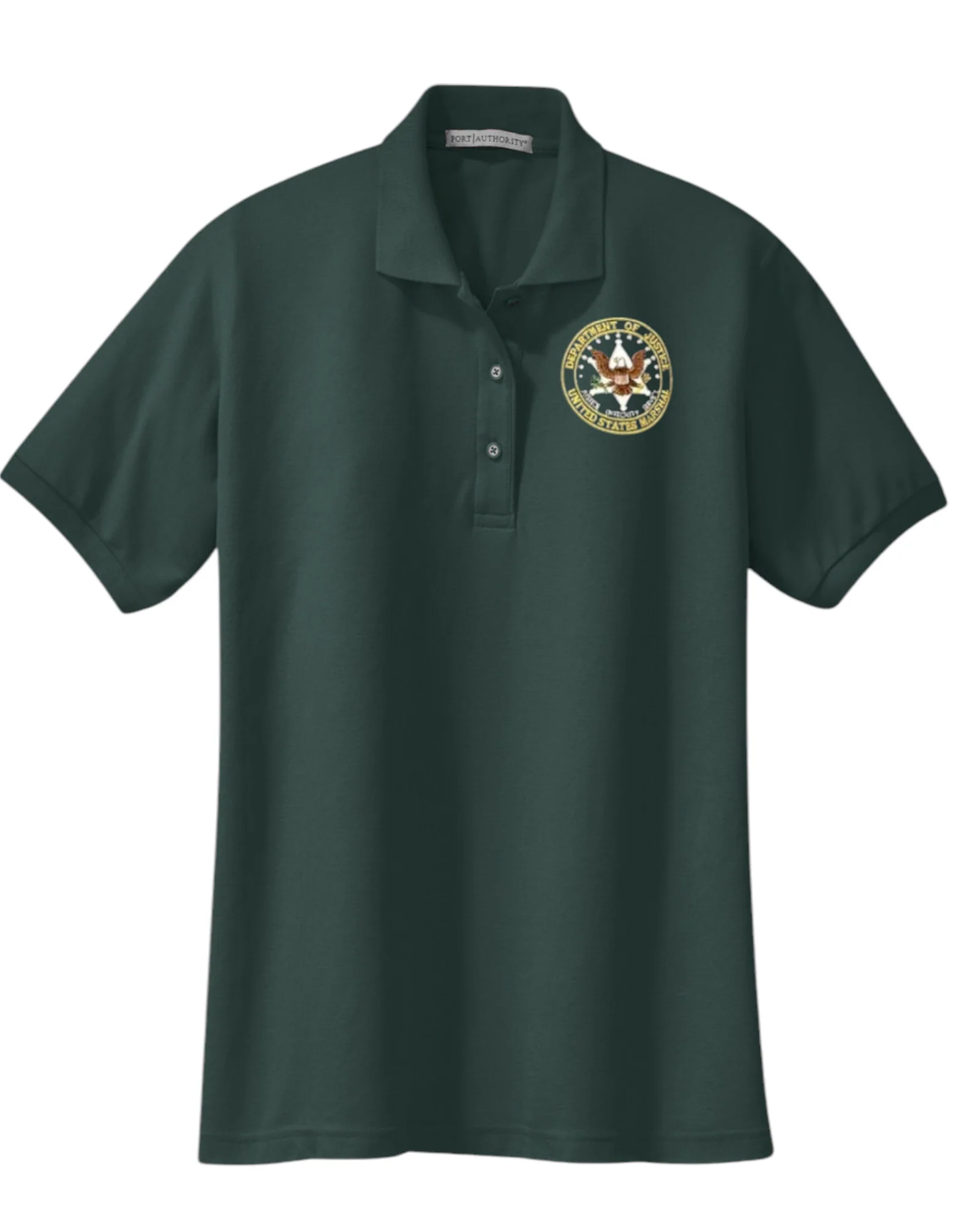 WOMEN'S USMS SEAL PORT AUTHORITY POLO - L500 - Image 6
