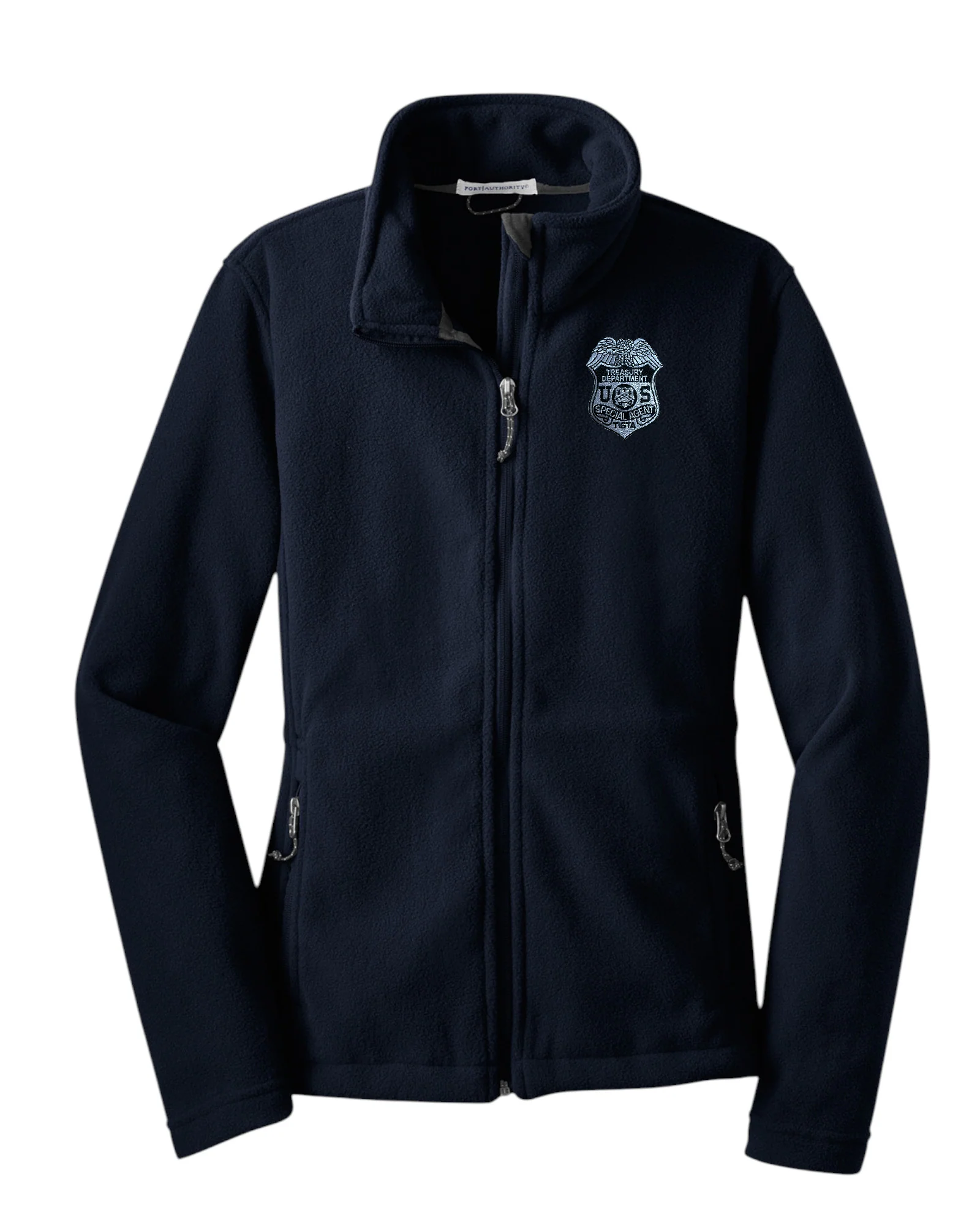 WOMEN'S TIGTA SA BADGE FLEECE FULL ZIP JACKET-L217 - Image 3