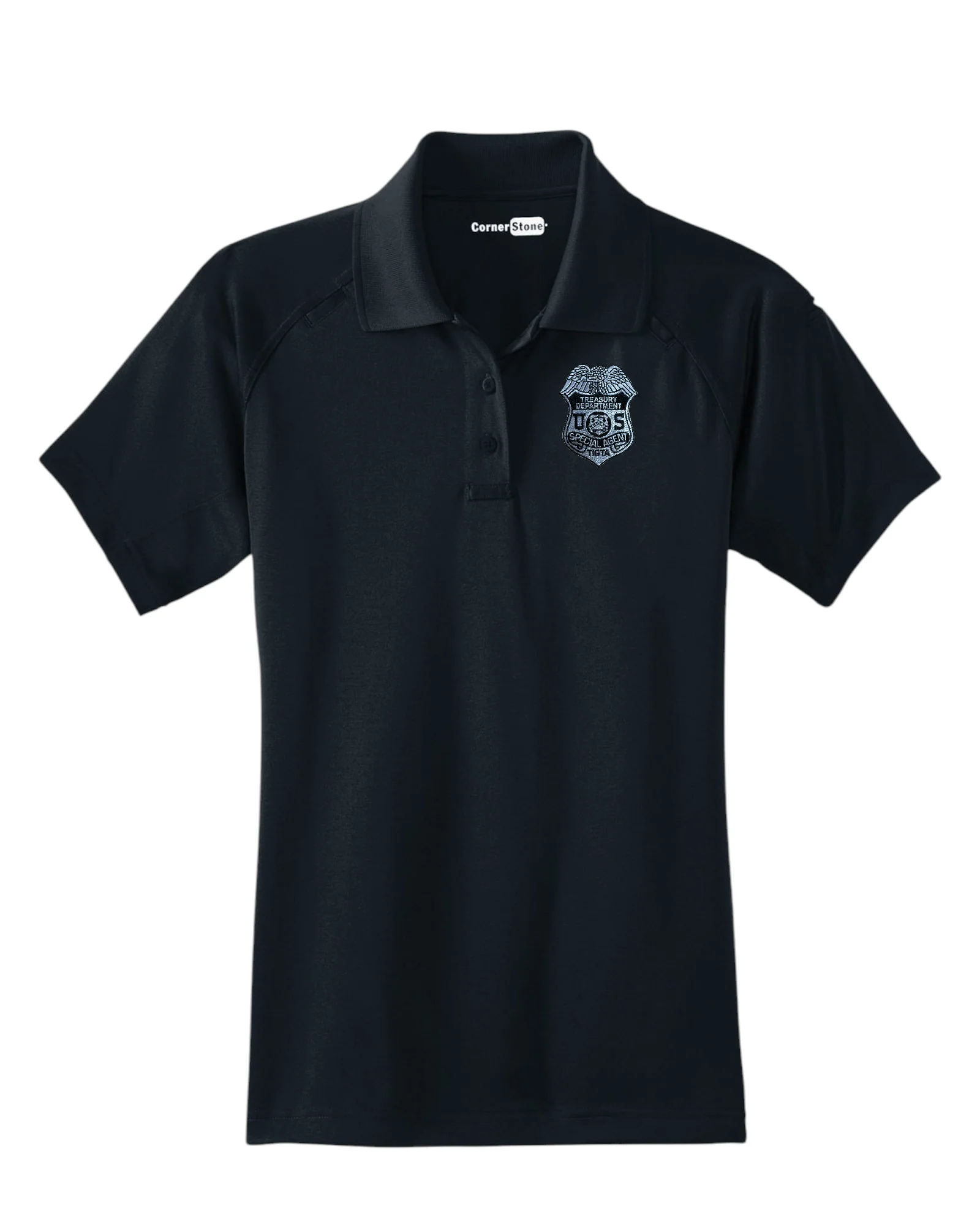 WOMEN'S TIGTA SA BADGE POLO-CS411 - Image 3