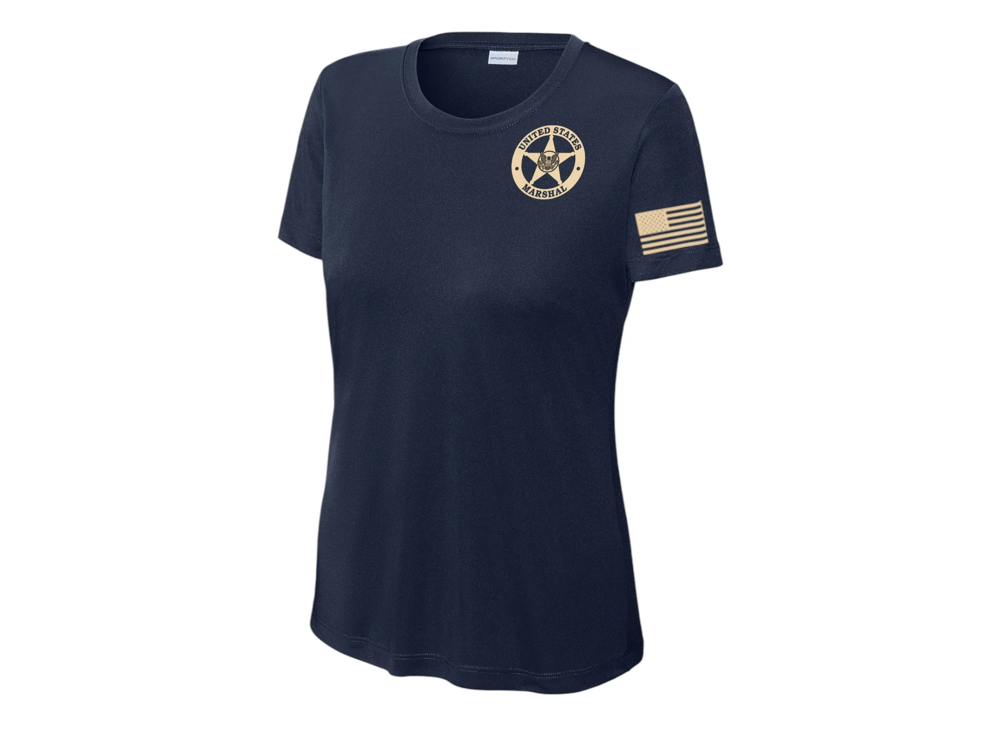 WOMEN'S USMS MOISTURE WICKING CUSTOM RAID T-SHIRT-LST350 - Image 39