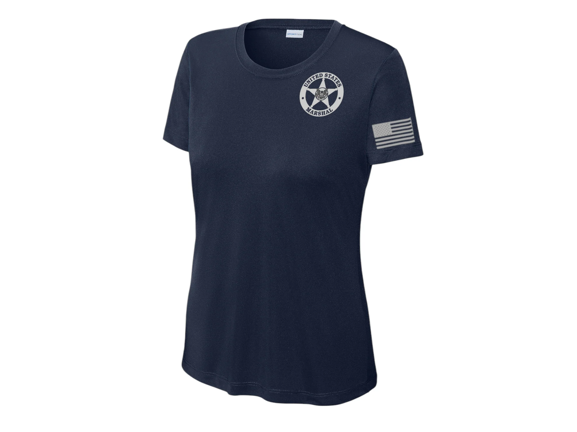 WOMEN'S USMS MOISTURE WICKING CUSTOM RAID T-SHIRT-LST350 - Image 40